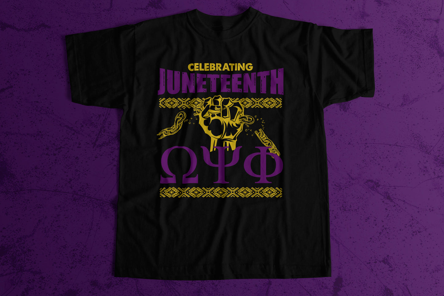 JUNETEENTH GREEK- QUE