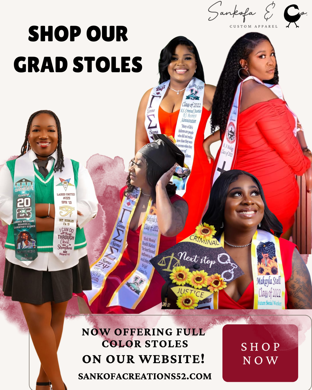 2025 GRAD STOLE SALE '