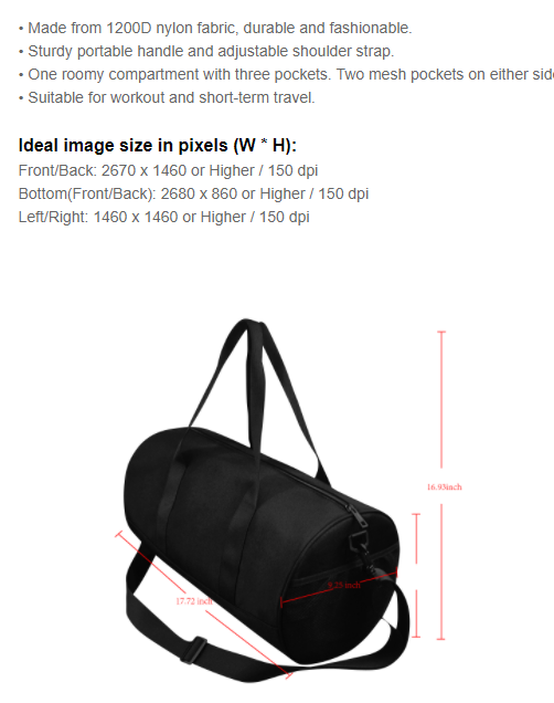 OES-DUFFLE BAG