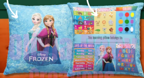 FROZEN LEARNING PILLOW