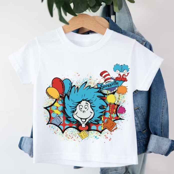 DR SEUSS BALLOON THING TEE
