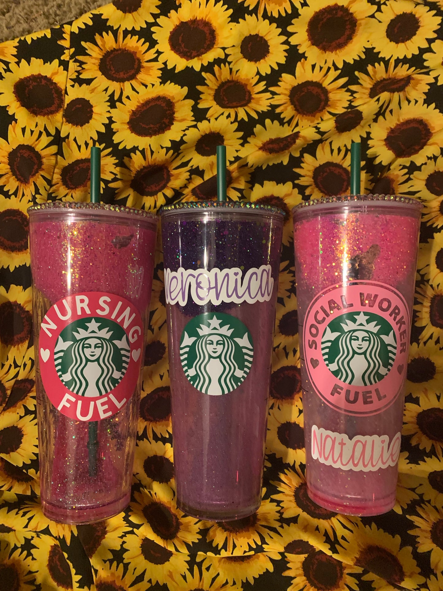 CUSTOM SNOWGLOBE W/ RHINESTONES