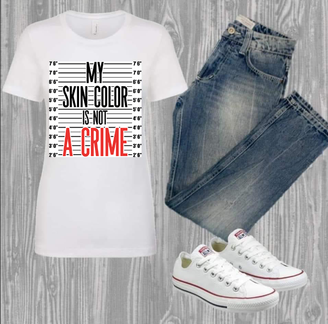 MY SKIN IS NOT A CRIME