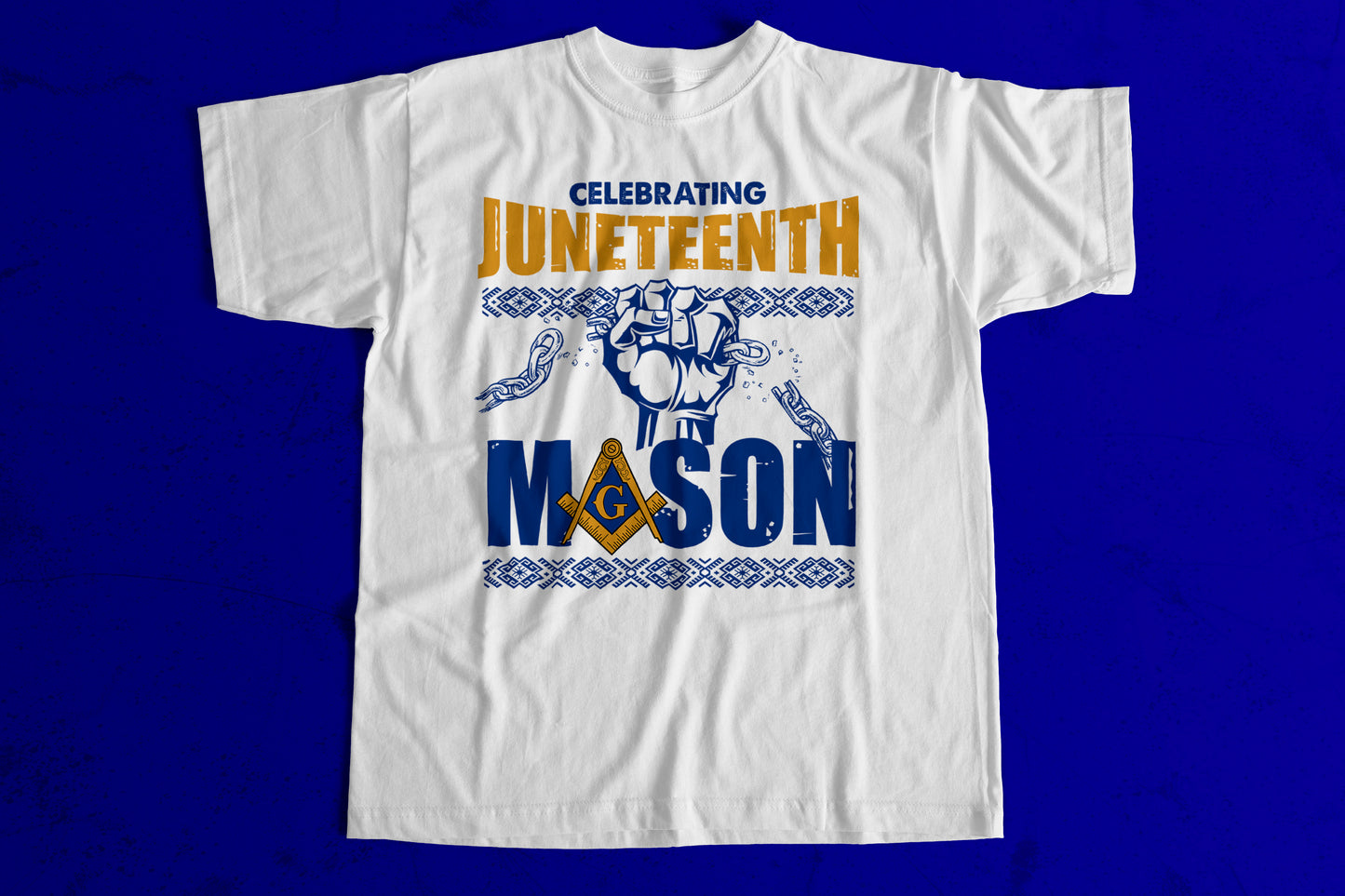 JUNETEENTH GREEK- MASON