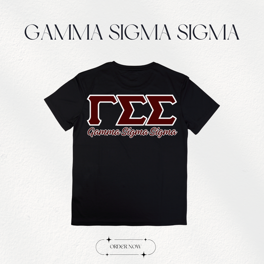 GAMMA SIGMA SIGMA SHIRT