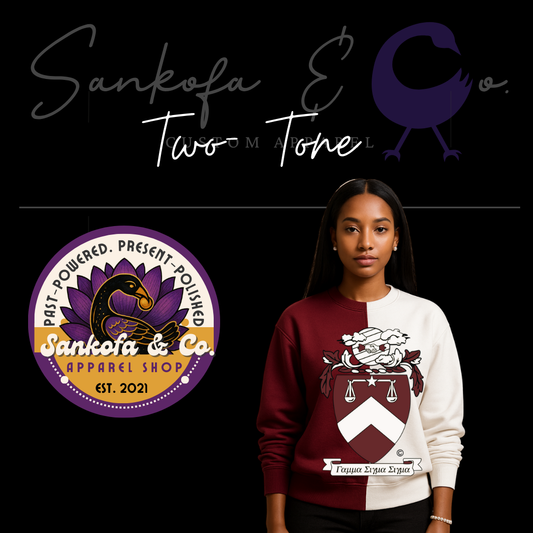 GSS Two Toned Pullover Maroon + White