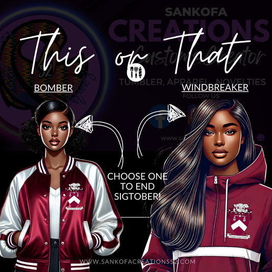 This or That- Bomber jacket