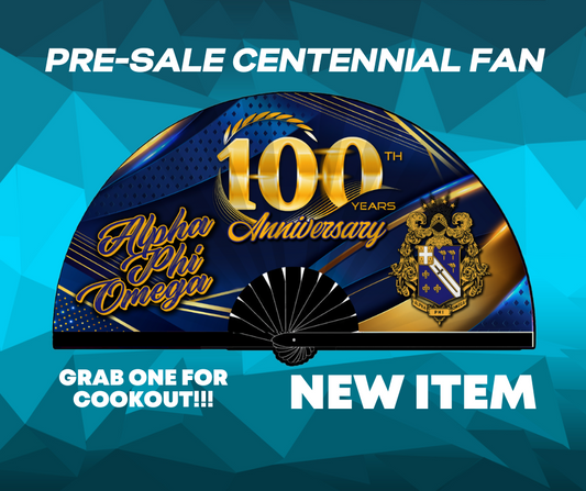 APO 100TH ANNIVERSARY FAN