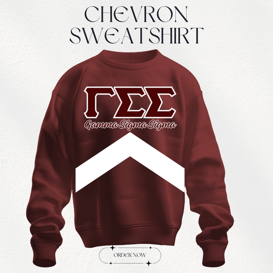 GSS CHEVRON SWEATSHIRT (PRESALE)