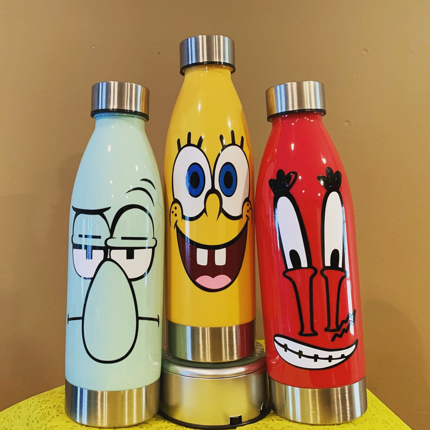 SPONGEBOB THEMED BOTTLES