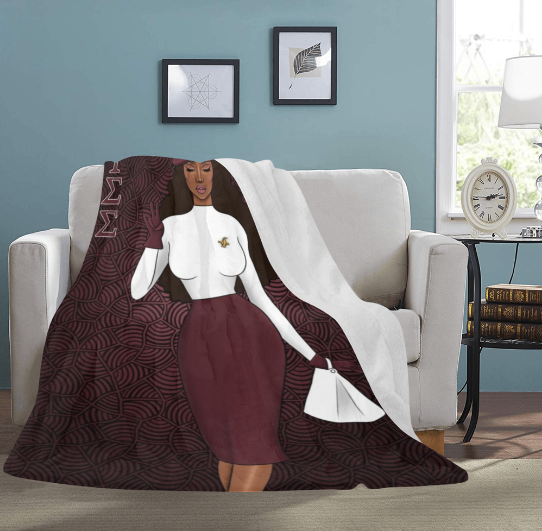 CLASSY SWIRLS GSS BLANKET