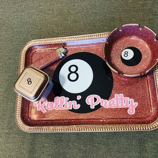 Rolling Pretty Tray