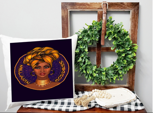 MELANIN GODDESS Pillow