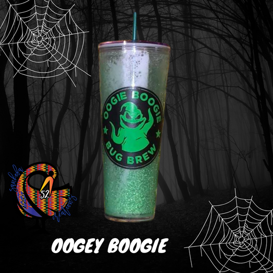 OOGEY BOOGIE SNOWGLOBE TUMBLER