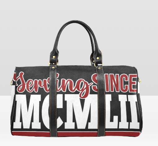 SERVING SINCE MCMLII TRAVEL BAG (LARGE)