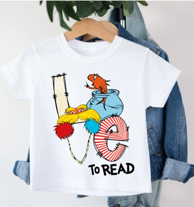 DR SEUSS LOVE READ TEE