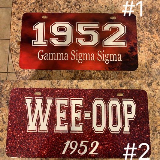 GSS-License plates