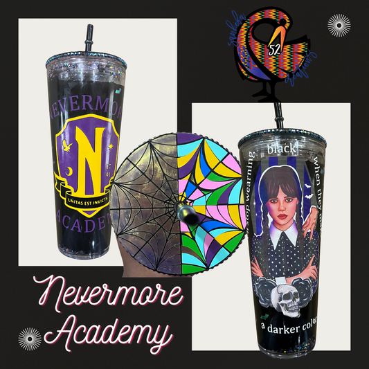 NEVERMORE ACADEMY SNOWGLOBE