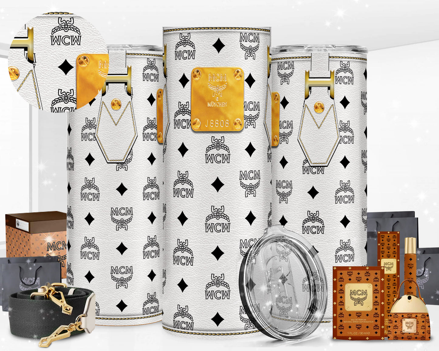 LV PURSE TUMBLER – Sankofa Creations 52 LLC